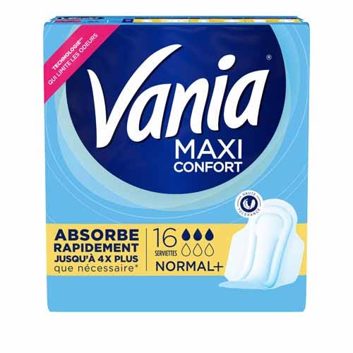 Vania Maxi Confort Normal Plus 16 Asciugamani Vania|Maxi Confort Normal Plus 16 Asciugamani Igiene x16