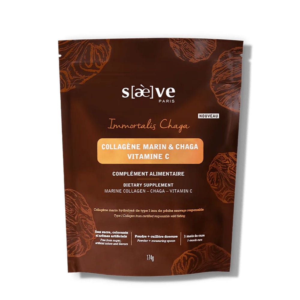 Saeve Collagena marina, Chaga e Vitamina C