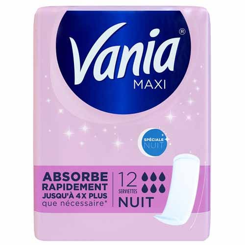 Vania Asciugamani Maxi Extra Long Notte Igiene x12