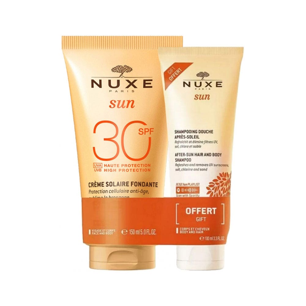 Nuxe Sun Latte fondente SPF 30 + shampoo doccia in omaggio