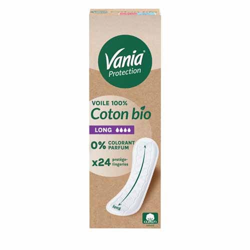Vania Protection Slip lungo in cotone biologico x24
