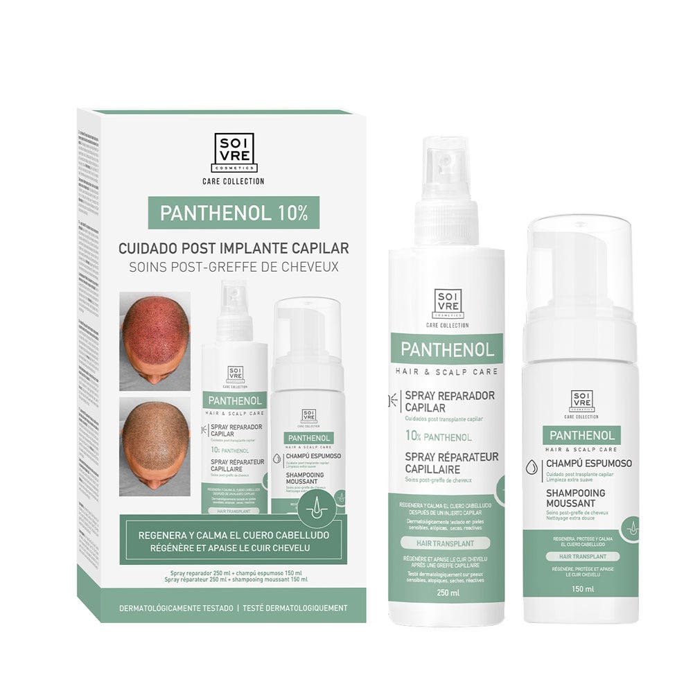 Soivre Cosmetics Pacchetto di trattamento post-trapianto di capelli