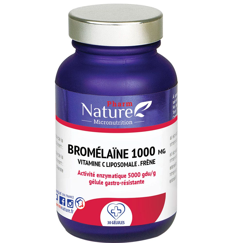 Kersiens Bromelina 1000 MG 30 capsule