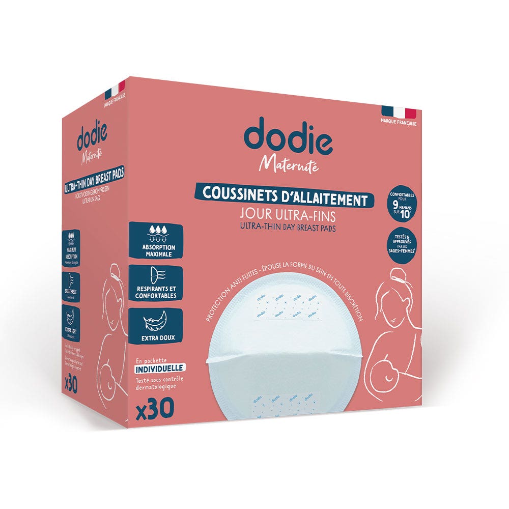 Dodie Coppette assorbilatte giorno ultra-sottili x30