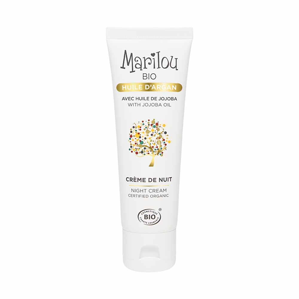 Marilou Bio Olio d'Argan Crema Notte Pelle da normale a secca 50ml