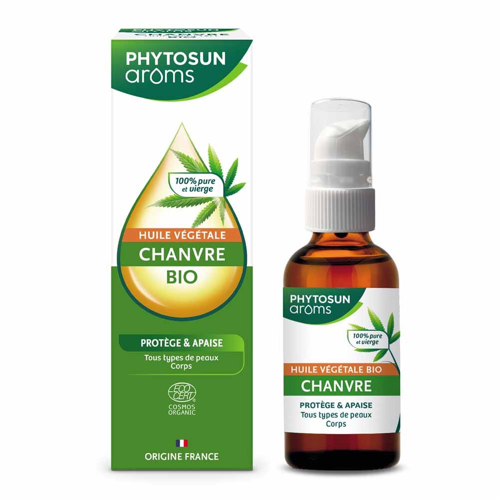 Phytosun Aroms Olio vegetale di canapa bio 50ml