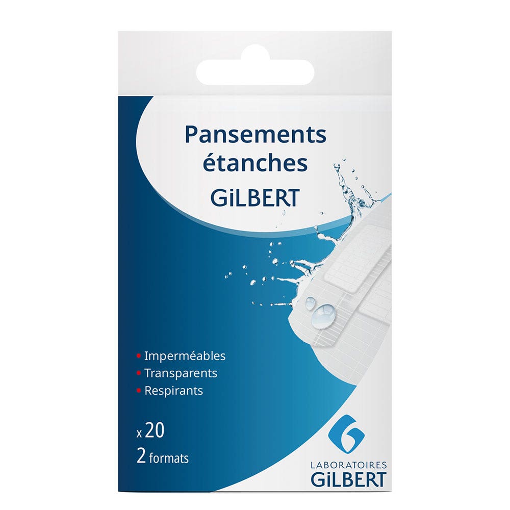 Gilbert Medicazioni impermeabili 2 formati x20