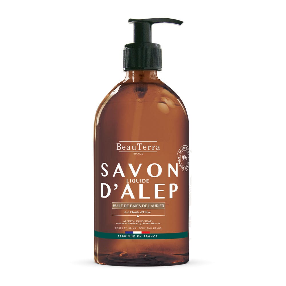 Beauterra Sapone Liquido di Aleppo 500ml