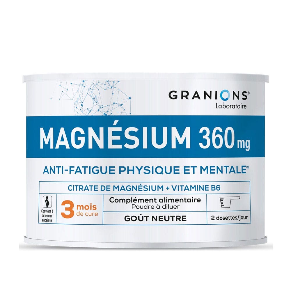 Granions Magnesio stanchezza fisica e mentale 360 mg