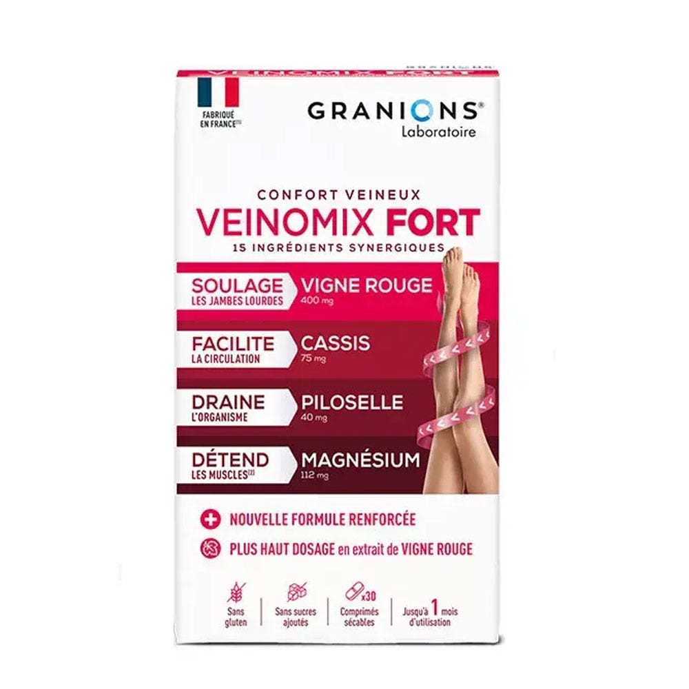 Granions Veinomix Fort Comfort venoso 30 capsule