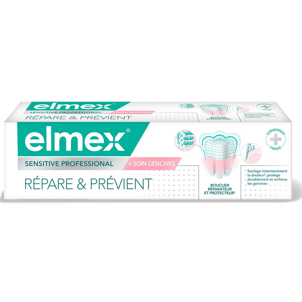 Elmex Sensitive Professional Dentifricio per il trattamento delle gengive 75ml