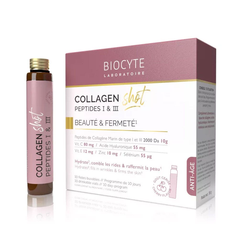 Biocyte Bellezza Collagena Express Shots Anti-età 12 Fiale 10 fioles