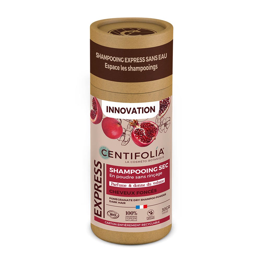Centifolia Shampoo in polvere senza risciacquo Capelli scuri 30g