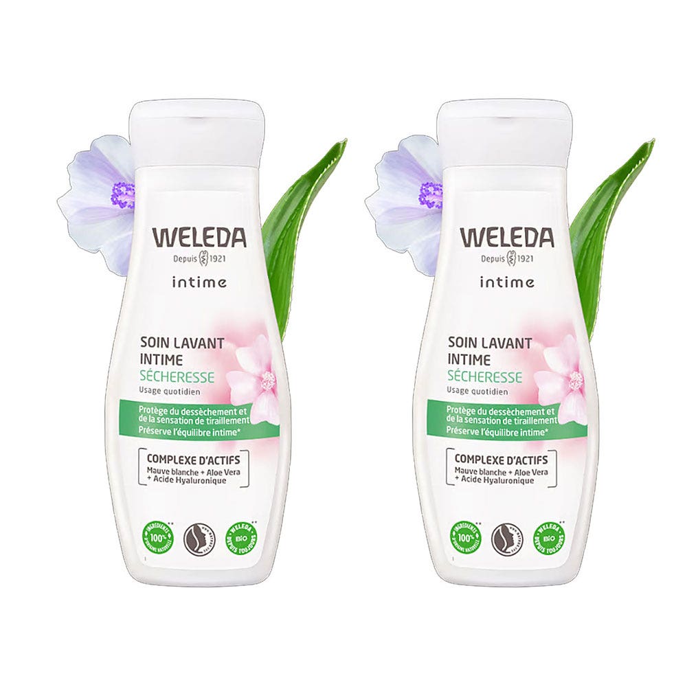 Weleda Igiene intima Trattamento per la secchezza intima 2x200ml