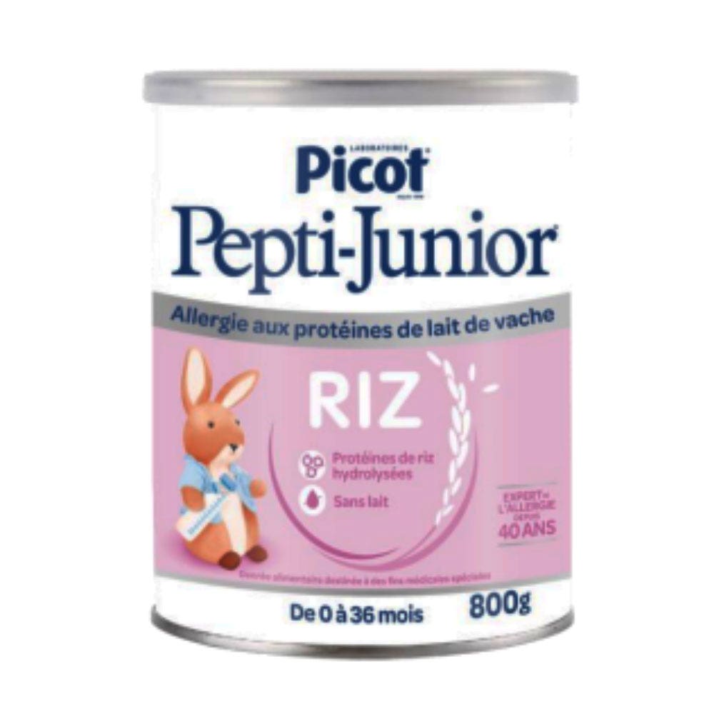 Picot Pepti Junior Riso Allergia al latte vaccino da 0 a 36 mesi 800g