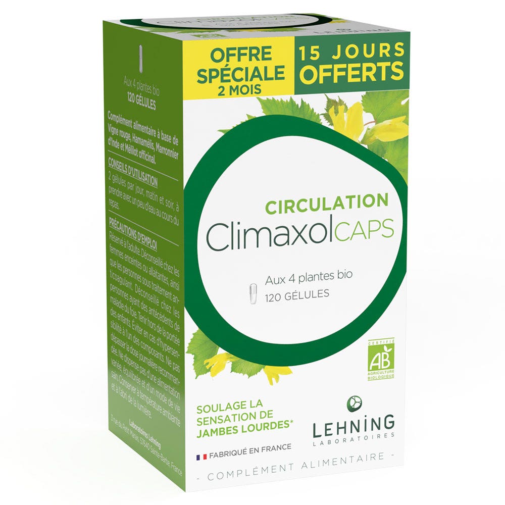 Lehning Circolazione Climaxolcaps 120 capsule
