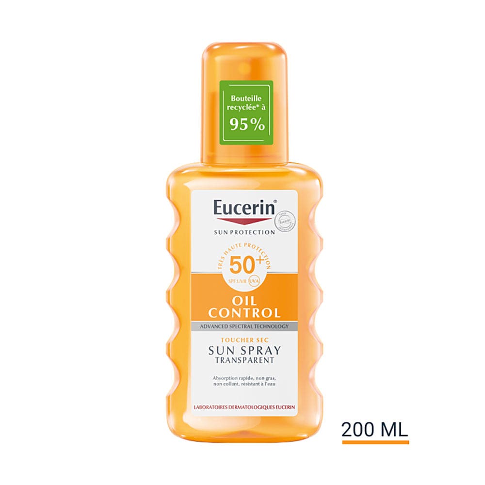 Eucerin Sun Protection Oil control spray trasparente SPF50+ 200 ml
