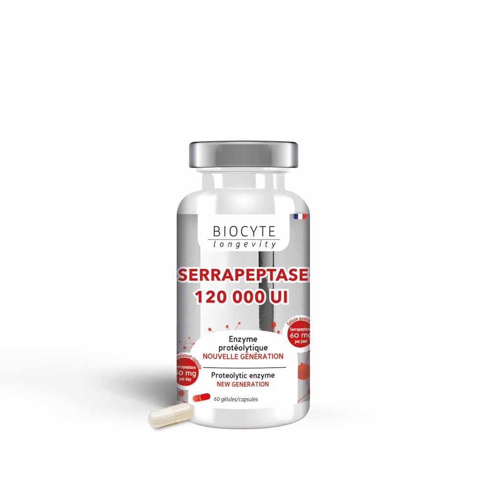 Biocyte Longevity Serrapeptasi x60 capsule