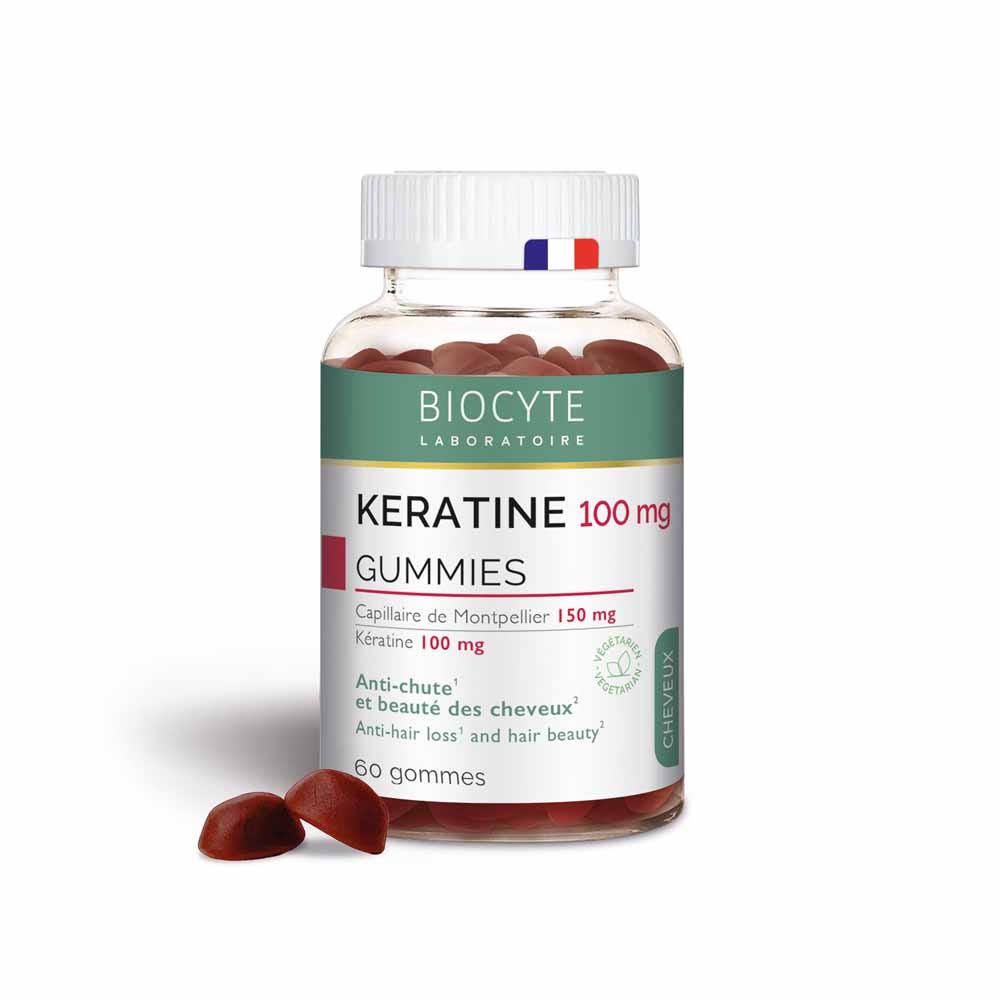 Biocyte Capelli Keratina e anticaduta 60 gommine
