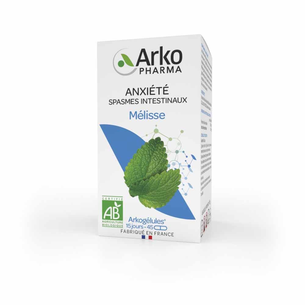 Arkopharma Arkocapsule Ansia Spasmi intestinali Bio Melissa 45 capsule
