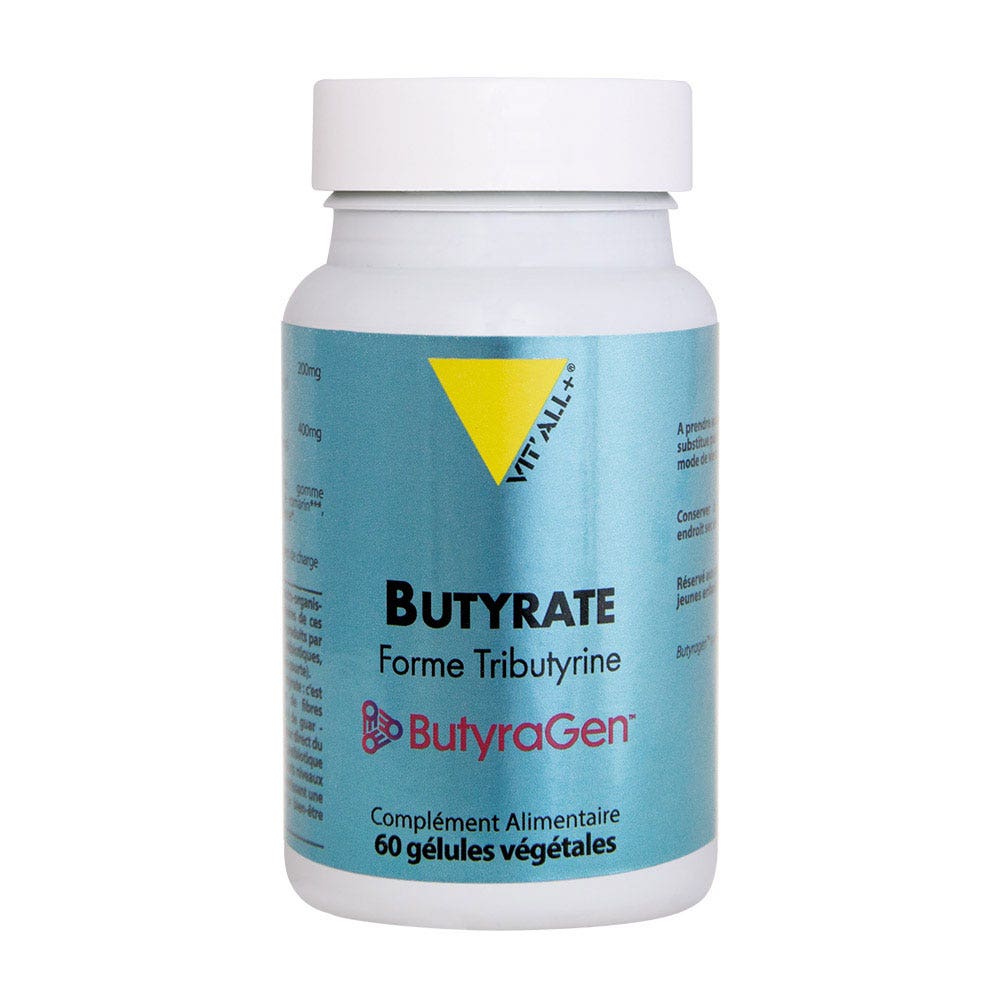 Vit'All+ Butyrate forma tributirina 60 capsule