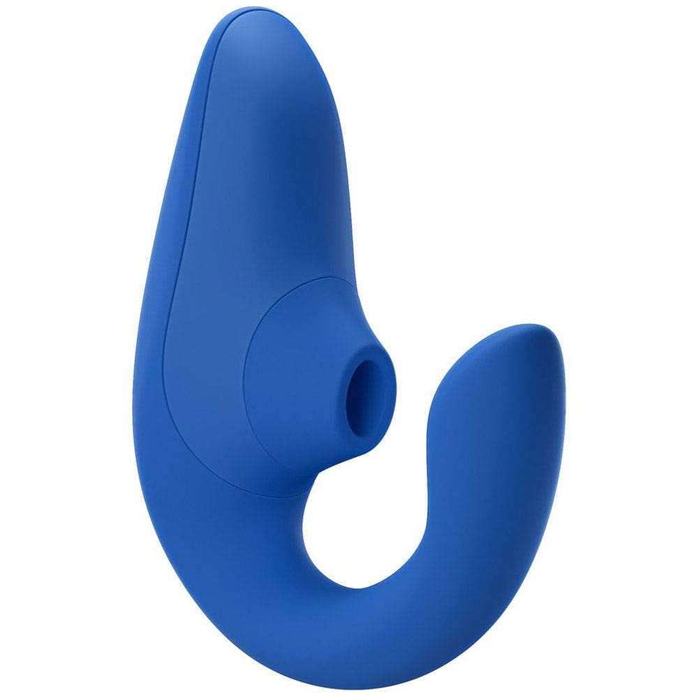 Womanizer Stimolatore ad aria pulsata e a miscela Point-G Blu