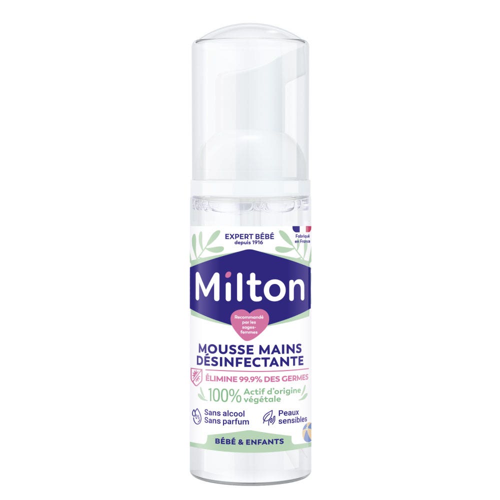 Milton Schiuma disinfettante per le mani Mano 50ml