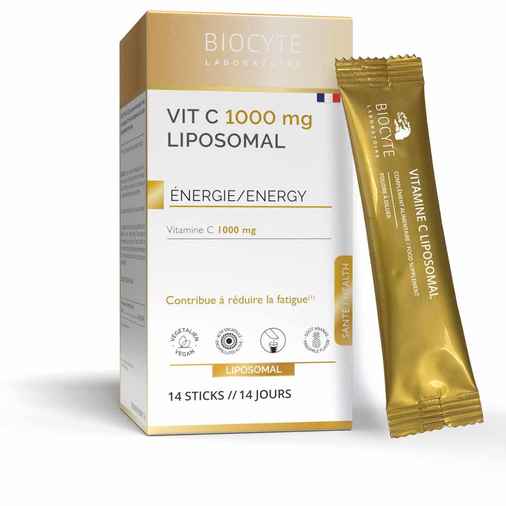 Biocyte Salute Vitamine C Liposomiali 1000mg Energia Gusto ananas 14 bastoni