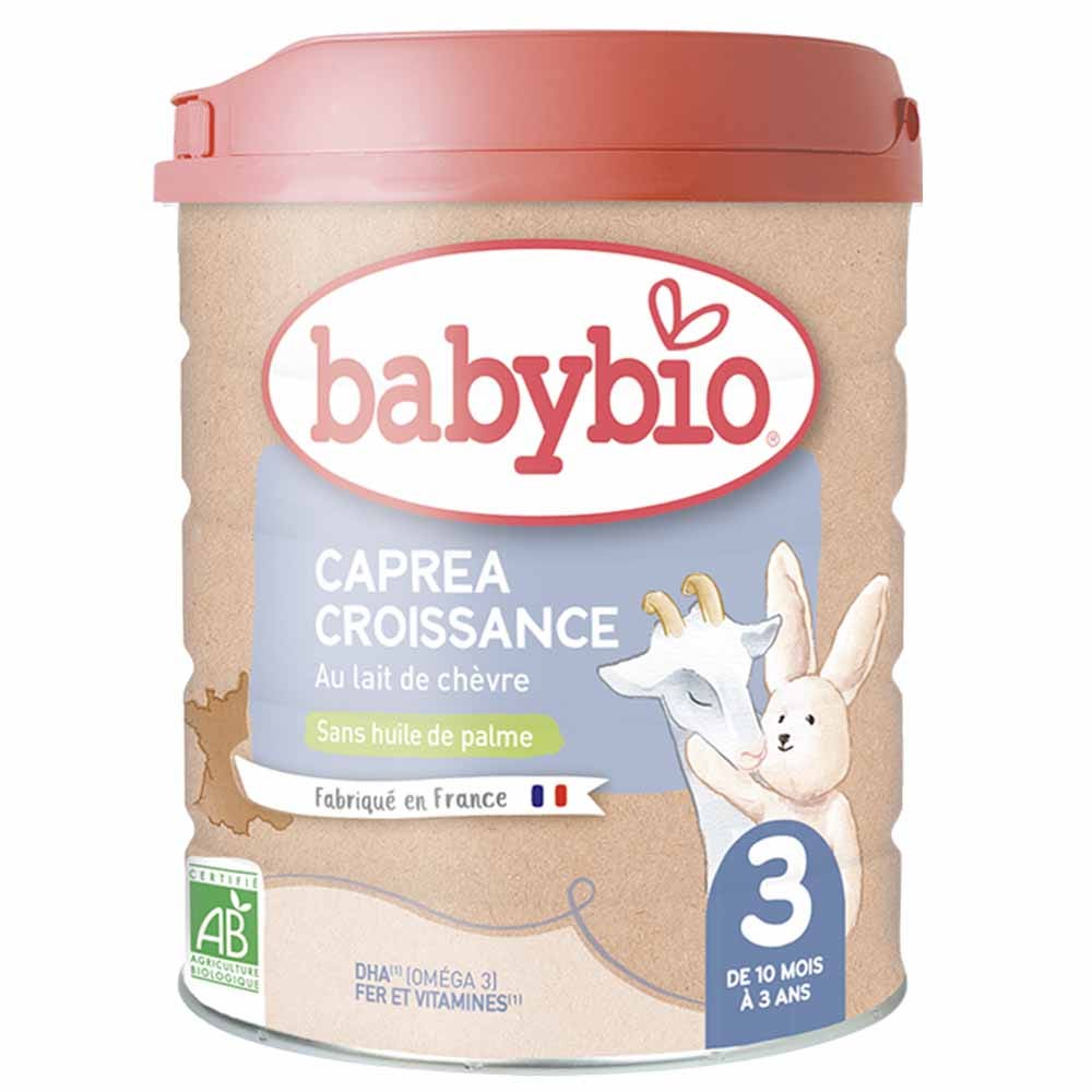 Babybio Latte per l'Infanzia Latte in polvere Capra 3 Crescita bio a partire da 10 mesi 800 g