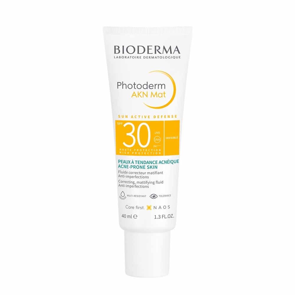 Bioderma Photoderm Fluido correttore opacizzante anti-imperfezioni Spf30 AKN Mat Pelle a tendenza acneica 40ml