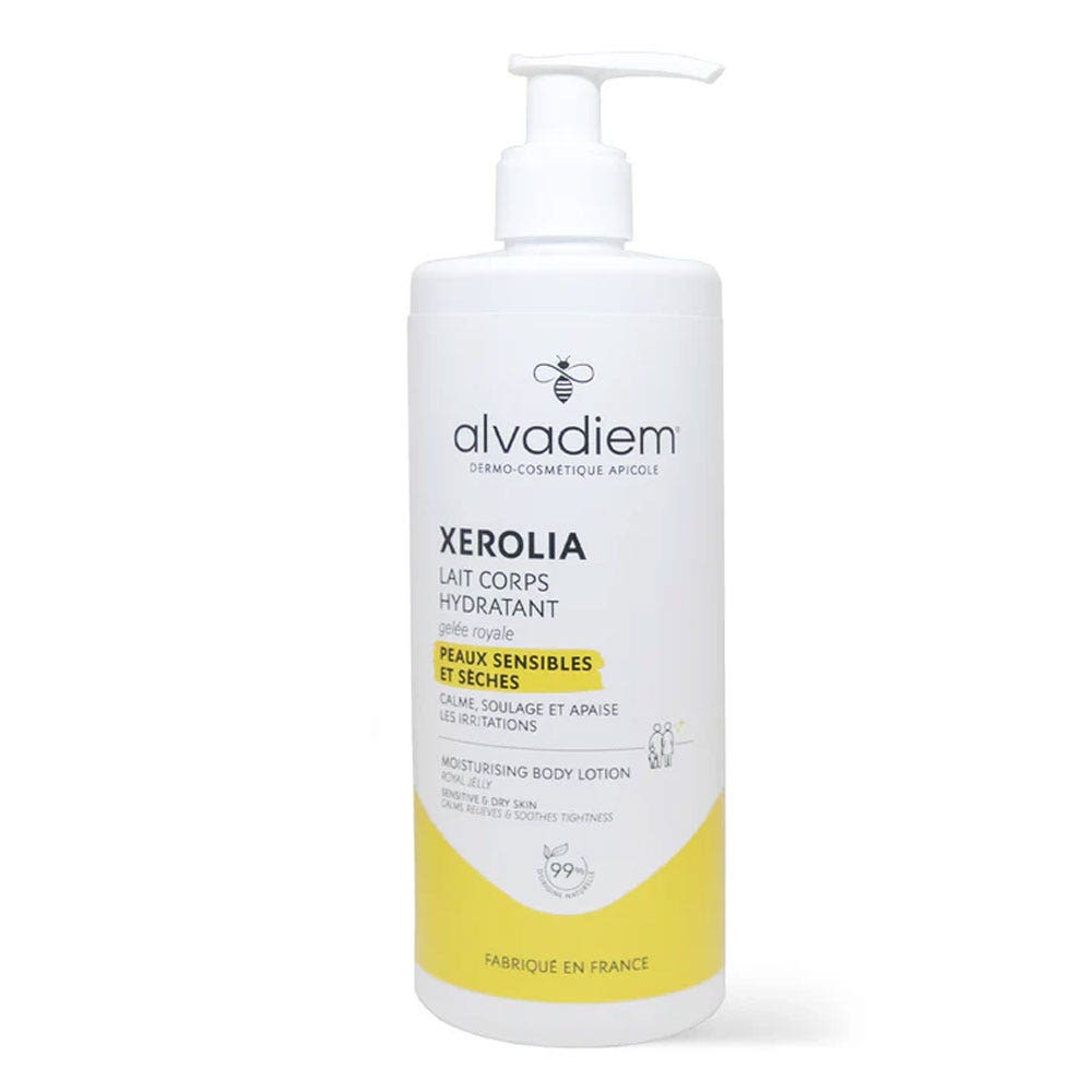 Alvadiem Xerolia Lait Corps Hydratant Gelée Royale Bio 400 ml