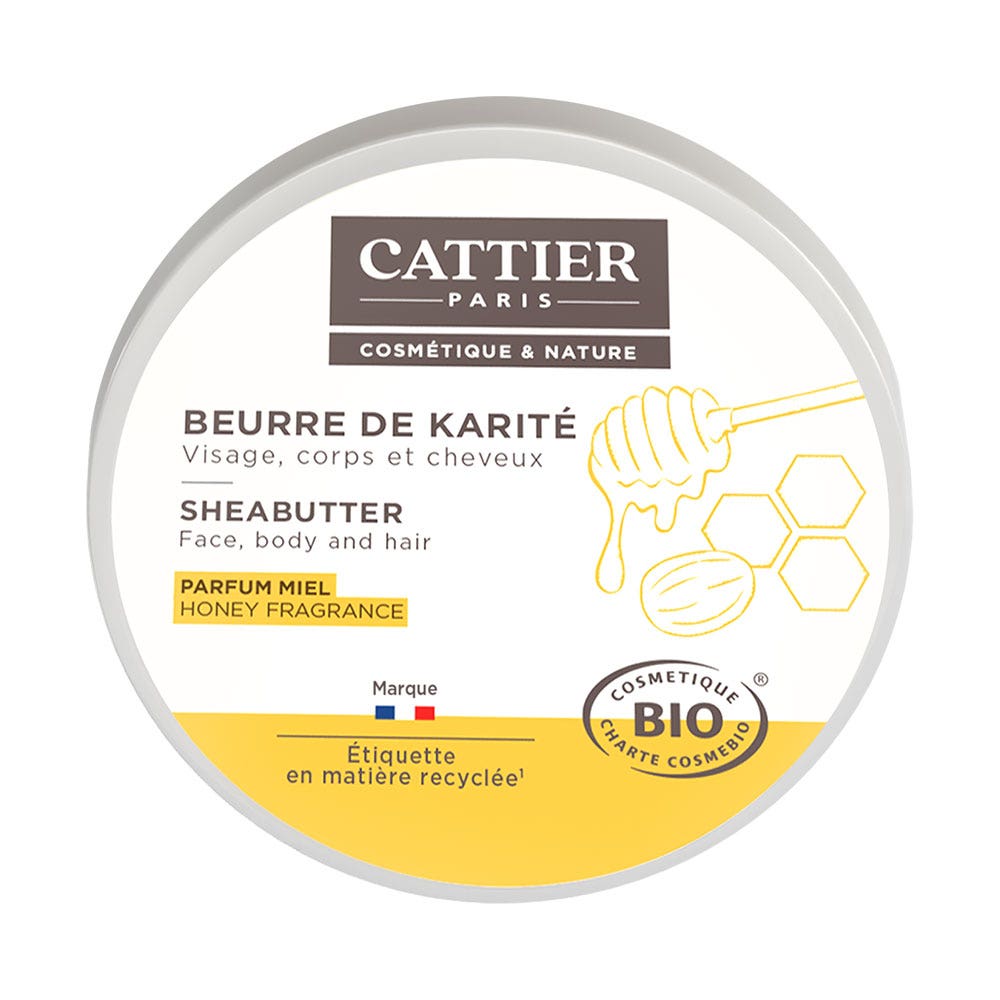 Cattier Burro di Karité miele bio 100g
