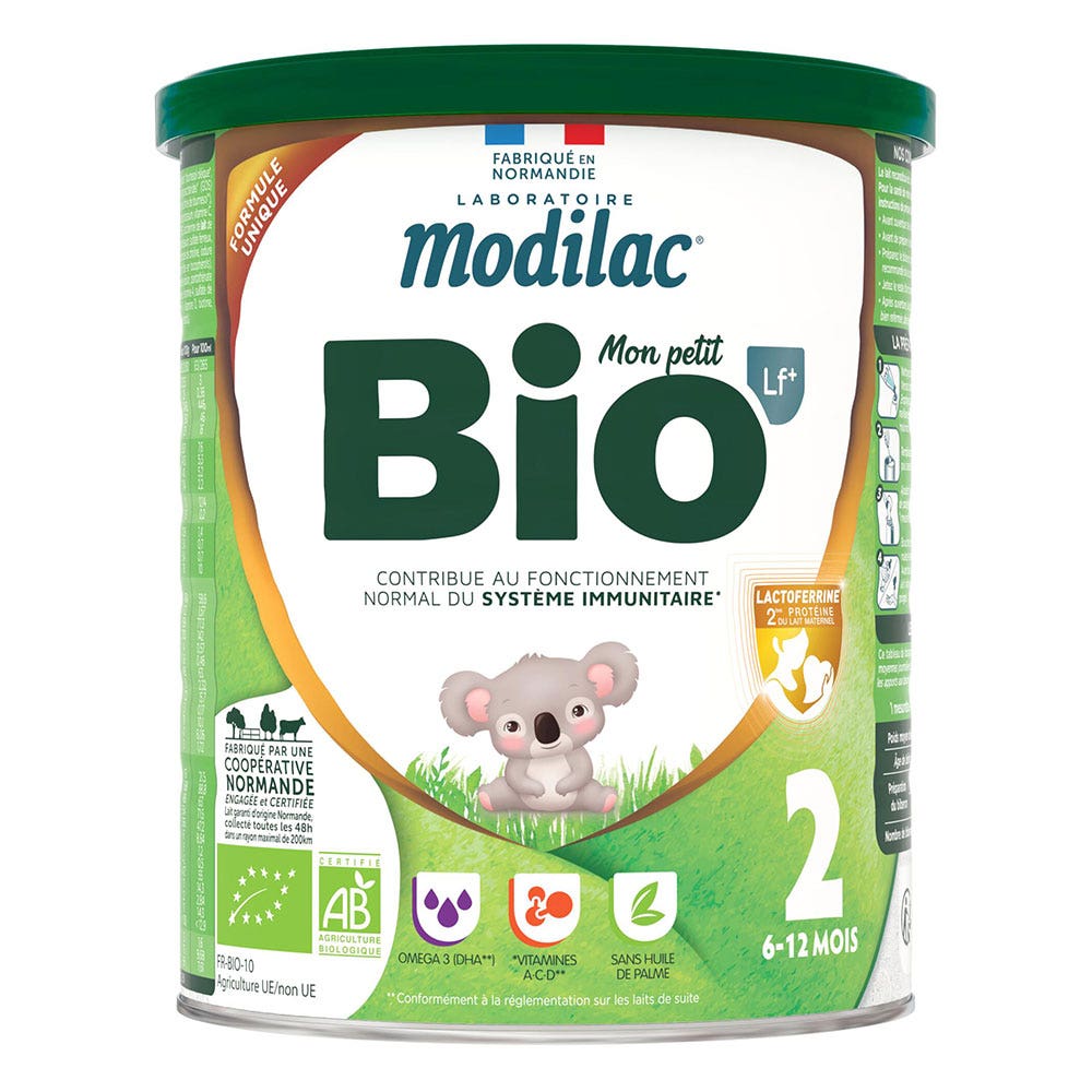 Modilac Bio Latte 2 in polvere da 6 mesi a 1 anno 800g