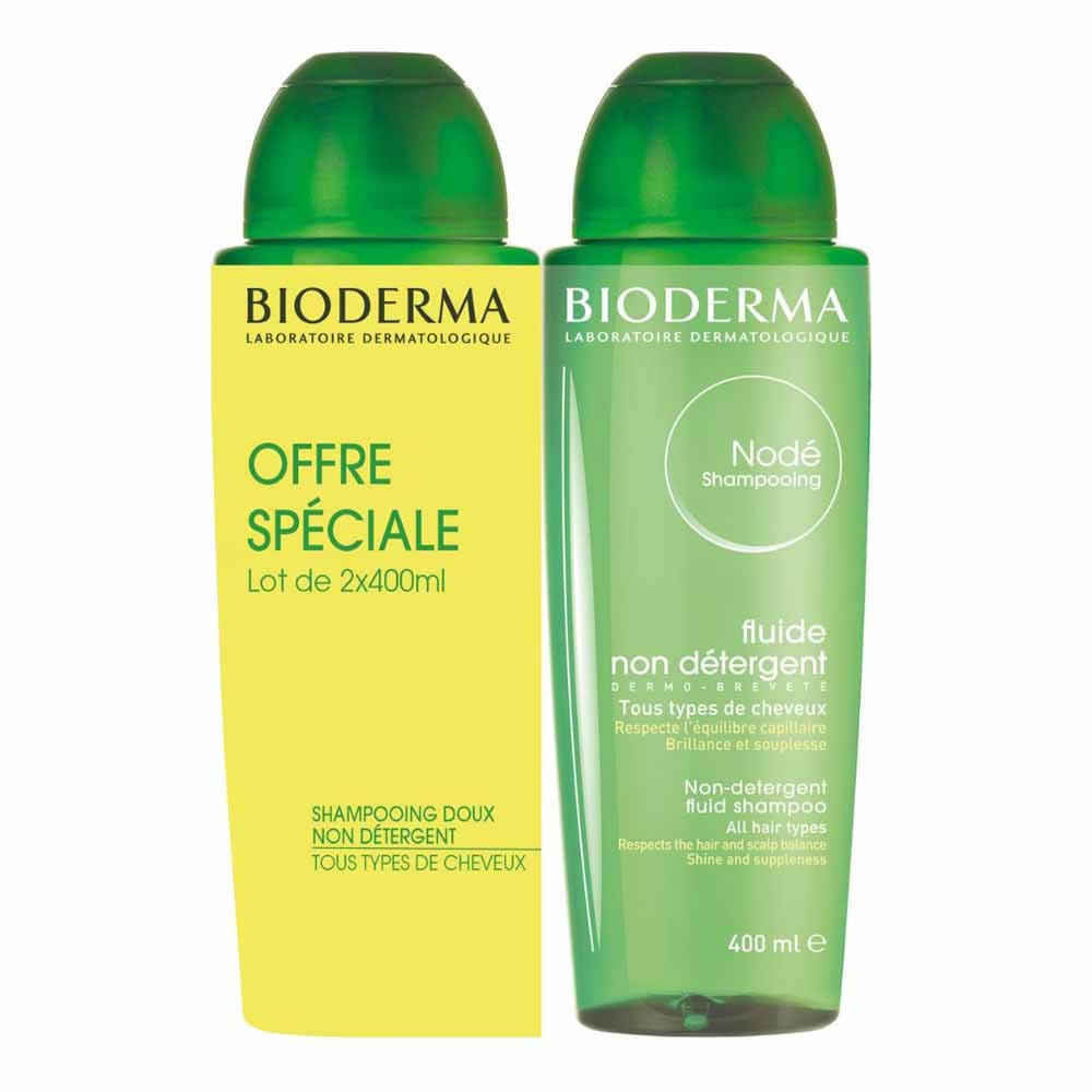 Bioderma Node Shampoo delicato Cuoio capelluto sensibile 2x400ml