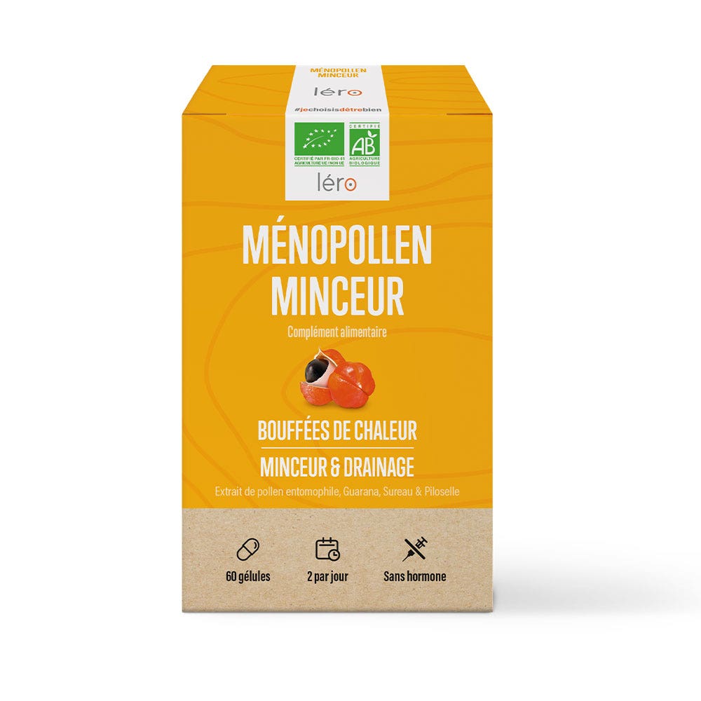 Lero Menopollen Bio Dimagrante &amp; Vampate di calore 60 capsule