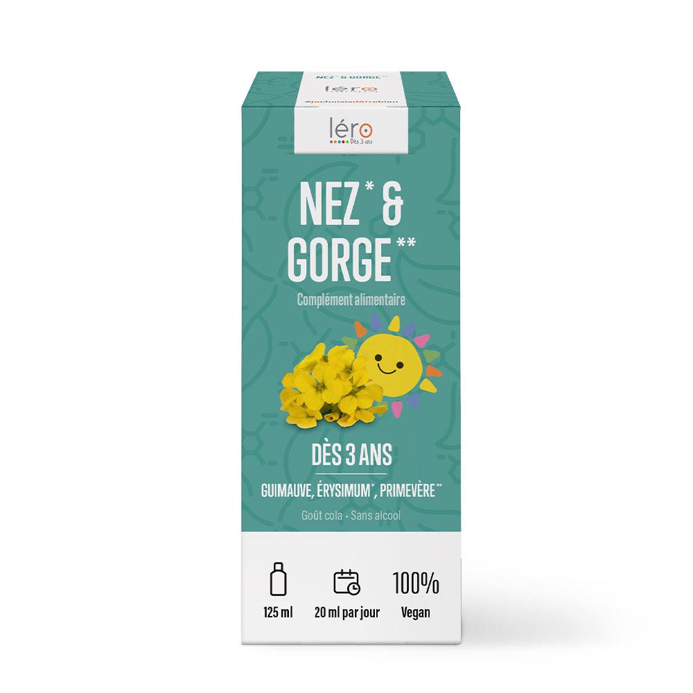Lero Sciroppo Gusto Cola Naso Gola 125 ml