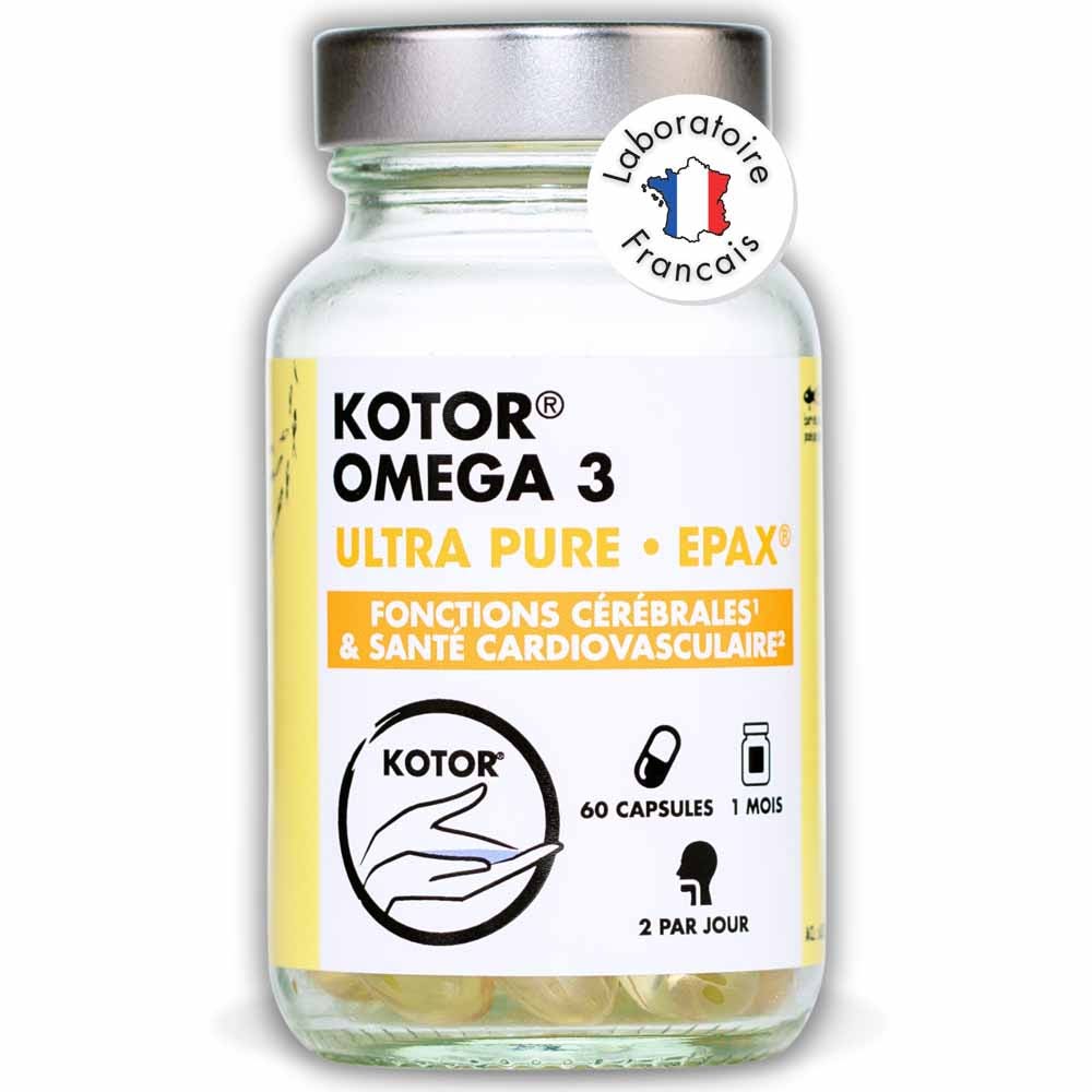Kotor Pharma Omega 3 Epax Funzione cerebrale e salute cardiovascolare 60 capsule