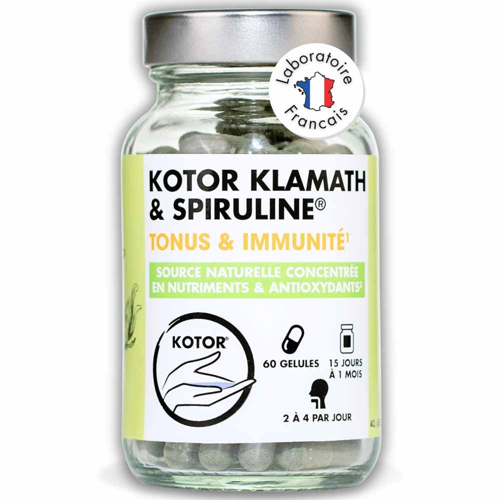 Kotor Pharma Klamath e spirulina tono e immunità 60 capsule