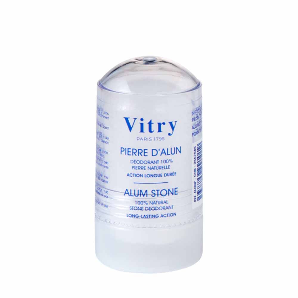 Vitry Deodorante pietra di allume 100% naturale 60g