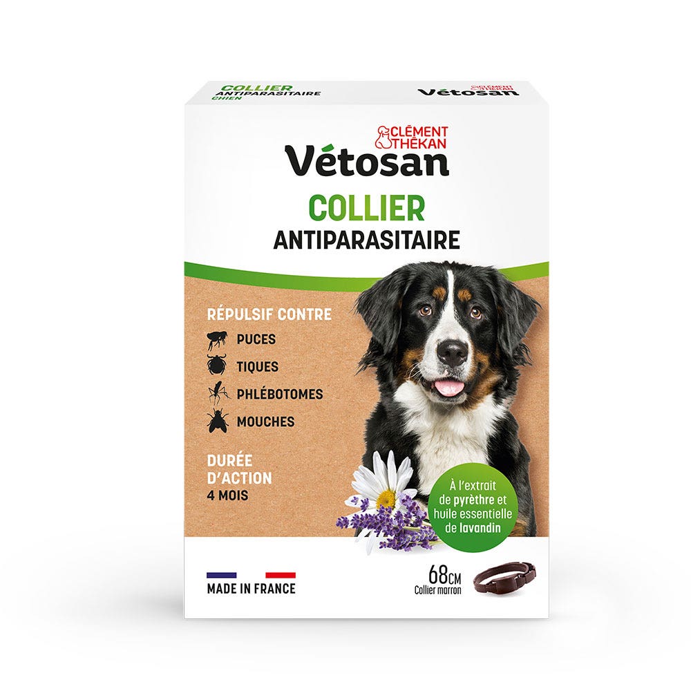 Clement-Thekan Vétosan Collare repellente per cani Clement-Thekan68 cm 1 unità