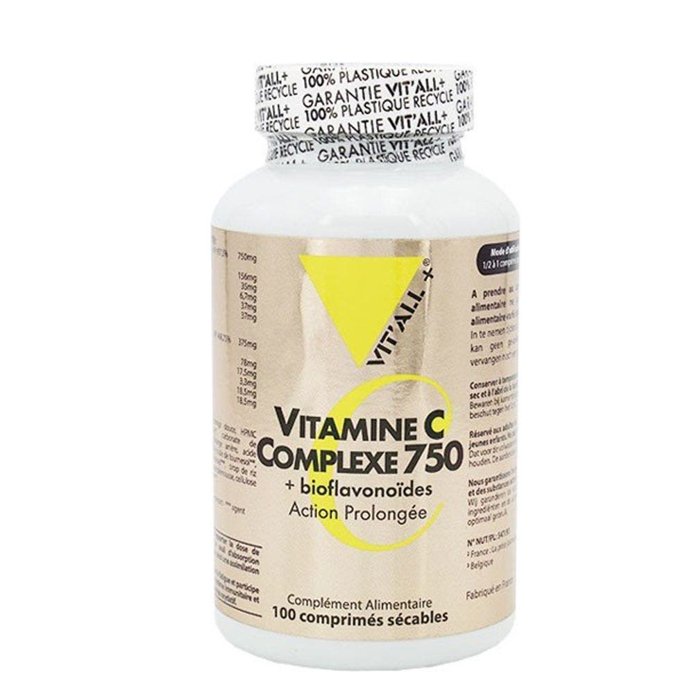 Vit'All+ Complesso di Vitamine C 750 100 compresse