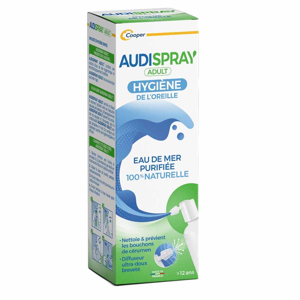 Audispray Soluzione spray per le orecchie Per gli adulti 50ml