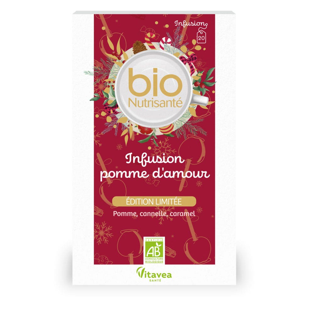 Vitavea Santé BioNutrisanté Infuso Bio Pomme D'amour 20 bustine