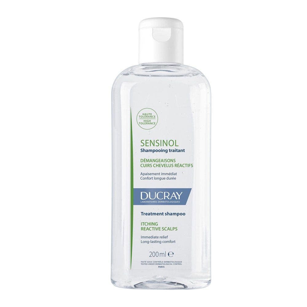 Ducray Sensinol Shampoo trattante per il prurito del cuoio capelluto reattivo 200 ml