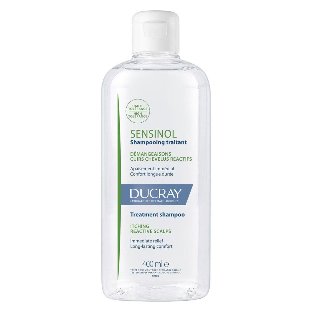 Ducray Sensinol Shampoo trattante per il prurito del cuoio capelluto reattivo 400 ml