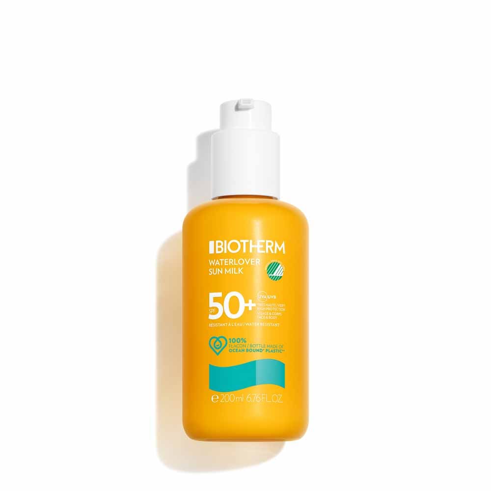 Biotherm WaterLover Latte solare SPF50+ Viso e corpo 200 ml