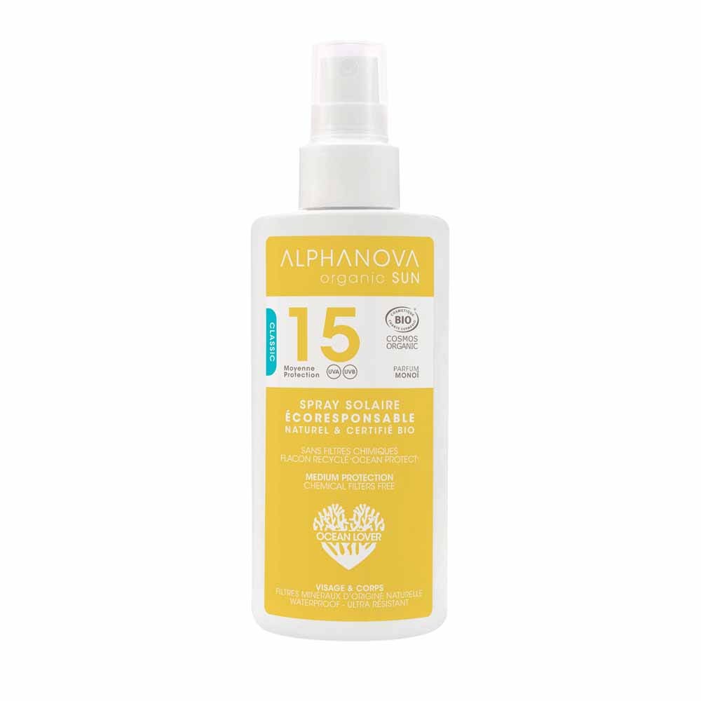 Alphanova Organic Sun Creme Solaire Spf15 Bio 125g
