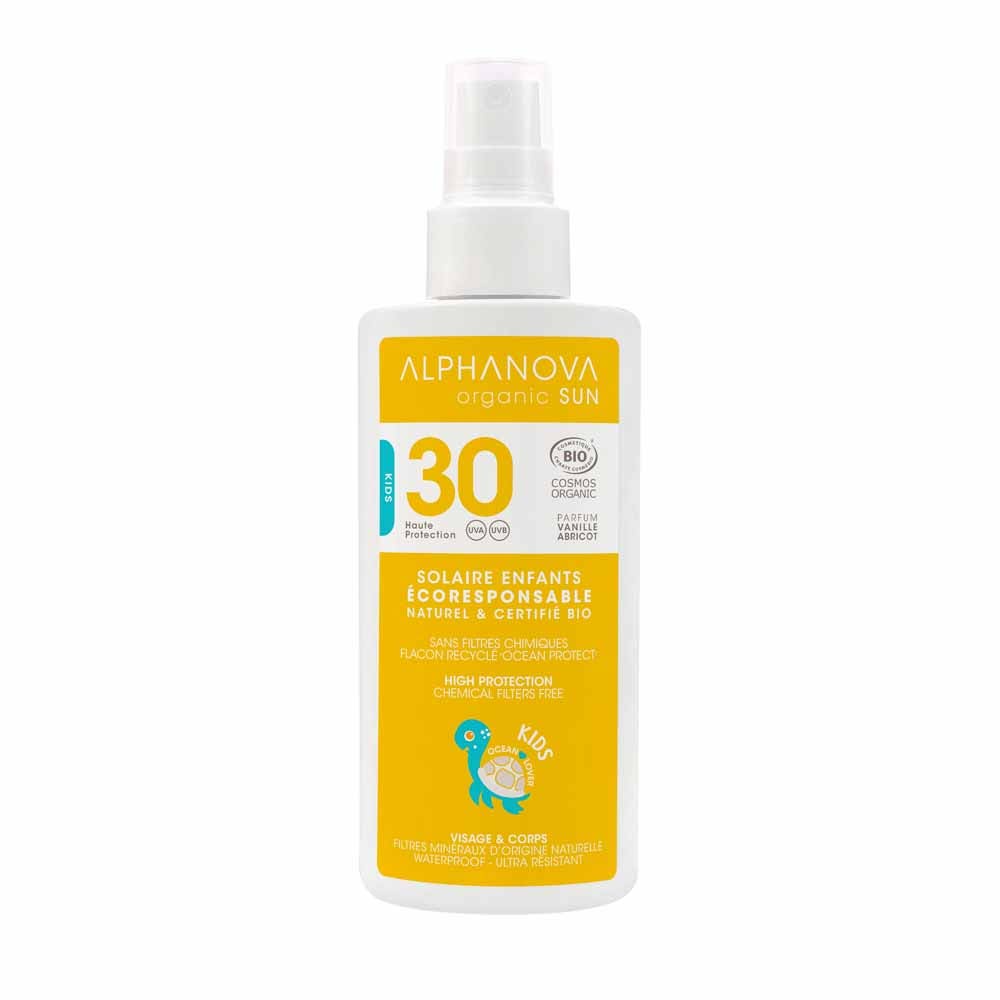 Alphanova Organic Sun Kids crema solare bio SPF30 125g