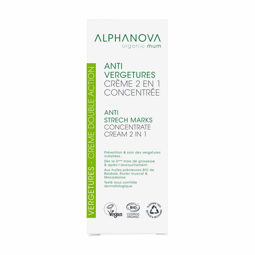 Alphanova Organic Mum Smagliature organiche a doppia azione 150 ml