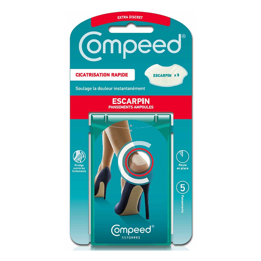 Compeed Medicazioni per vesciche dei Piedi X5